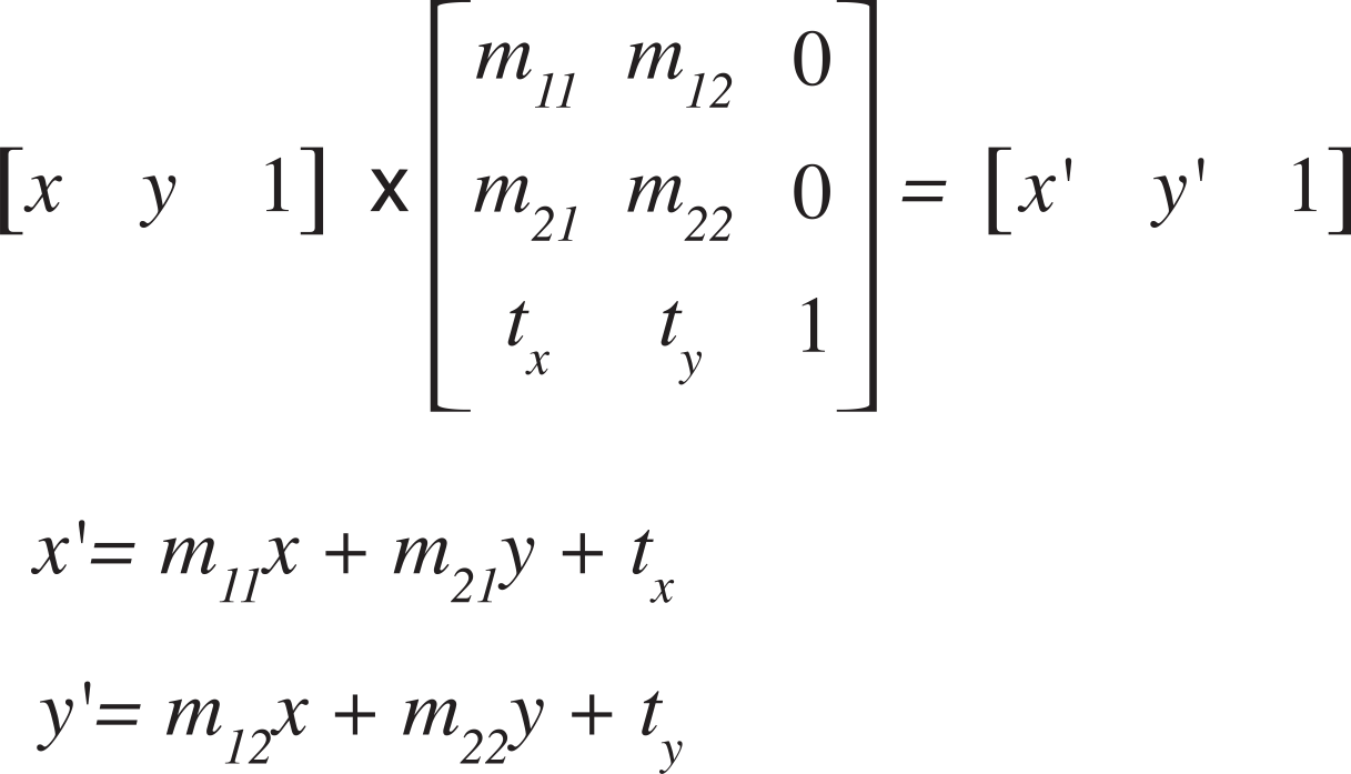 坐标系的数学转换